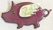 Flying Pig button