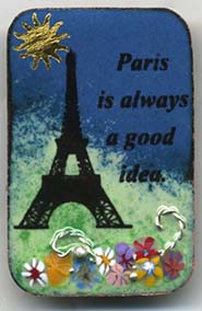Eiffel Tower button