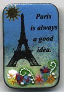 Eiffel Tower button