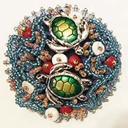 Sea Turtle button