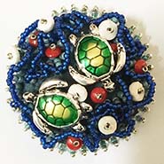 Sea Turtle button