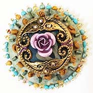 fabric button