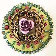 fabric button