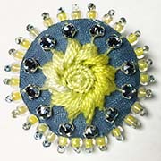 sunflower button