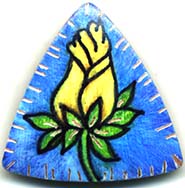 rose button
