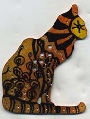 cat button