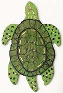 Sea Turtle button
