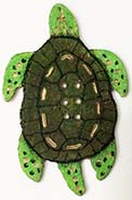 Sea Turtle button
