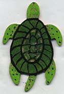 Sea Turtle button