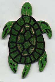 Sea Turtle button