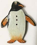 Gentoo Penquin button