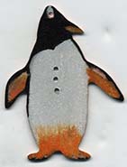 Gentoo Penquin button