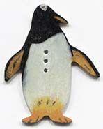 Gentoo Penquin button