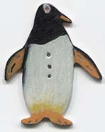 Gentoo Penquin button