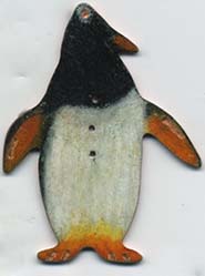 Gentoo Penquin button