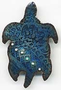 sea turtle button basse taille
