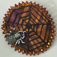 Spider web button