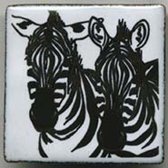 Zebras button