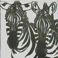 Zebras button