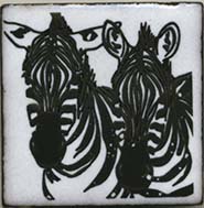 Zebras button