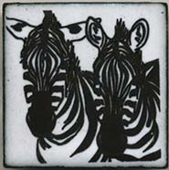 Zebras button