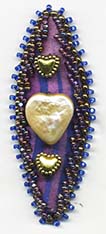 spindle button with hearts