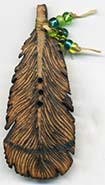 Feather button