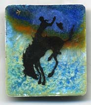 Horse button