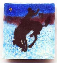 Horse button