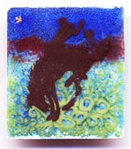Horse button
