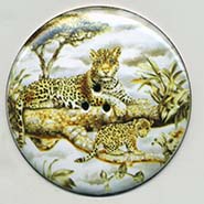 Leopard button