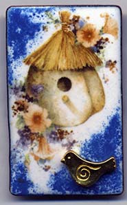 Bird House button