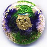 owl button