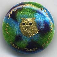owl button