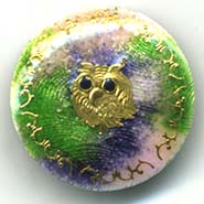 owl button
